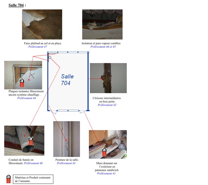 exemple de rapport dta amiante